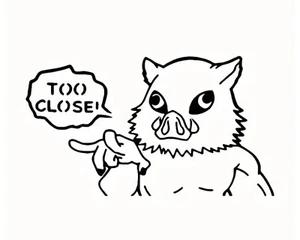 Inosuke Sticker - Picture 1 of 2