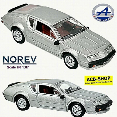 Alpine A310 Coupe 1977 Grey Metallic 1:87 Norev - Image 1 of 3