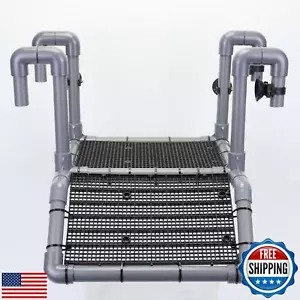 MLONDHSU Large Hanging Turtle Basking Platform, Aquatic Dock with Ramp for 20 - Picture 1 of 5