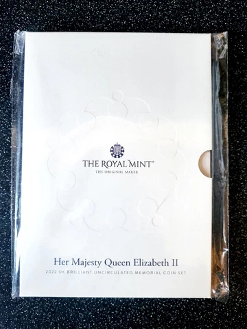 HER MAJESTY 10-COIN QUEEN ELIZABETH II 2022 UK BRILLIANT UNC MEMORIAL COIN SET Cover