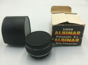 Vintage Super Albinar Auto Tele Converter 2X for Pentax-k Cat - Picture 1 of 11
