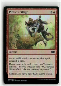 Pirate's Pillage FOIL Double Masters 2022 MTG NM - Picture 1 of 2