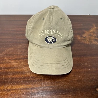 VTG 90s Abercrombie and Fitch Baseball cap hat greenish gray Fitted Large Cotton - Image 1 of 4