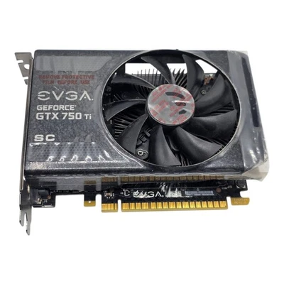 EVGA NVIDIA GeForce GTX 750 Ti SC 2GB DDR5 Graphics Video Card 02G-P4-3753-KR - Image 1 of 4