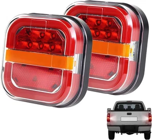 Par 2 piezas 12V LED remolque luz trasera indicador parada camión tablero lámpara cámper - Imagen 1 de 20