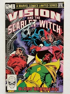 Vision and the Scarlet Witch #3 (1983) Grim Reaper cover VF- range - Picture 1 of 5