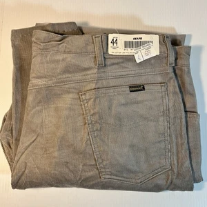 Pantalones de pana vintage años 80 Sears Roebucks grises para hombre 44x29 a medida nuevos con etiquetas nuevos en caja - Imagen 1 de 8