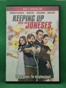 Keeping Up With The Joneses DVD Movie FAST SHIPPING Zach Galifianakis Gal Gadot - Imagen 1 de 2