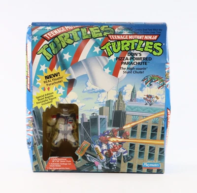 Teenage Mutant Ninja Turtles Don's Pizza Powered Parachute TMNT New Sealed 1992 - Image 1 of 4