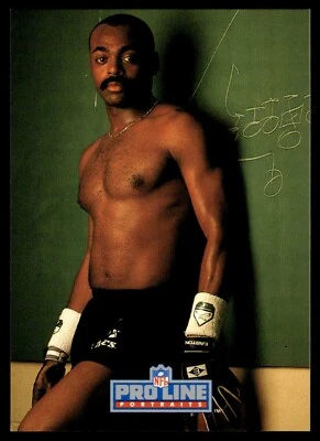 1992 Pro Line Portraits #321 Fred Barnett Philadelphia Eagles - Image 1 of 2