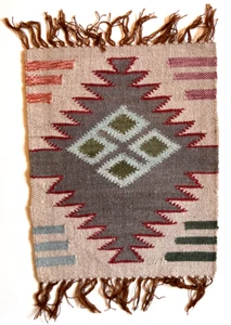 Teppich Tischläufer Teppichboden Wandteppich Handarbeit Südamerika Fairtrade - Bild 1 von 2