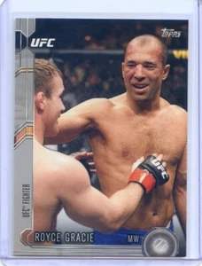 2015 Topps UFC Chronicles Silver Parallel  NO. 1 Royce Gracie - Picture 1 of 2