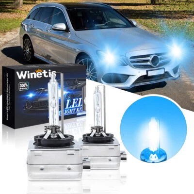 D1S HID 8000K Headlight Bulbs LOW BEAM Fit For Mercedes-Benz C250 C300 C350 C63 - Image 1 of 4