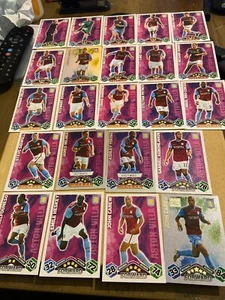 Collection of 23 Aston Villa Match Attax Cards 2009-2010 - Picture 1 of 1