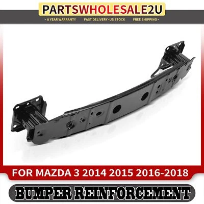 Nuevo refuerzo de barra frontal de parachoques trasero para Mazda 3 2014 2015-2018 sedán de acero Foto 1 de 4