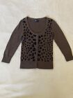 Womens American Eagle Open Front Cardigan Sweater Size Medium Cotton/Wool