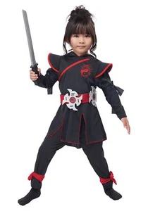 Girl's Lil' Ninja Girl Costume - Picture 1 of 1