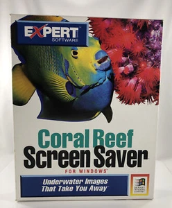 eXpert Software Coral Reef Screen Saver for Windows 3.1 - IBM 3.5" Floppy Disks - Picture 1 of 3