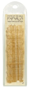Blank Authentic Papyrus Bookmark to write your own verse or name. Egyptology. - Picture 1 of 1