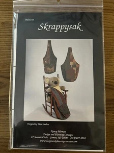 Skrappysak Shoulder Bag Pattern #NM249 Design And Planning Concepts Uncut - Picture 1 of 3