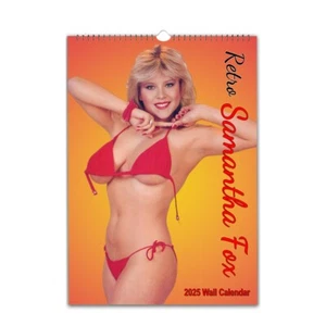 Retro Samantha Fox Hot Sexy Deluxe Foto 2025/6 Start Monatskalender wählbar - Bild 1 von 2