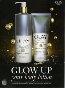 2022 Olay Collagen Body Lotion Glow Up PRINT AD Unique Gift Idea! (1992) - Picture 1 of 1