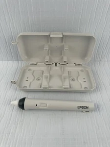 Epson BrightLink ELPPN04 Blue Interactive Pen w/Box Missing Battery Cover READ - Photo 1/6