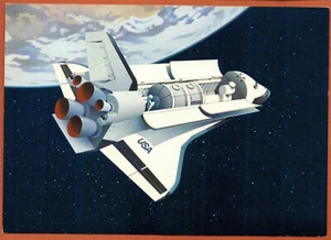1981 - FDC Schweiz - Bildkarte 1.Tag ** Helvetia - Space Shuttle - NASA - USA - Bild 1 von 2