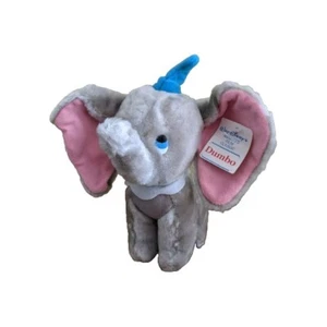 Vintage Disney Dumbo Plush Walt Disney Productions Stuffed Animal New w Tags 9” - Picture 1 of 6