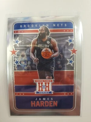 JAMES HARDEN 2020-21 Panini Chronicles Hometown Heroes Chrome SILVER HOLO PRIZM - Image 1 of 2