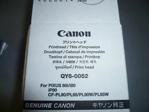 Druckkopf Canon QY6-0052 für IP80, IP90 usw., originalverpackt - Afbeelding 1 van 4