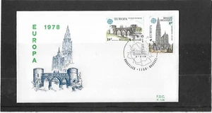 BELGIUM "EUROPA" 1978 UN-ADDRESSED ILLUSTRATED FIRST DAY COVER - Picture 1 of 1