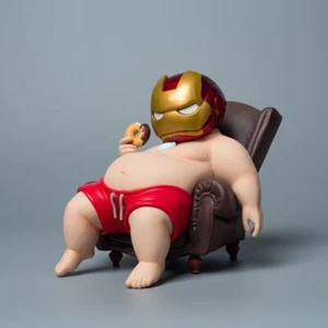 Big Muscle protein Powder Fat Boy Iron Man box set hand model toy gift - Picture 1 of 9