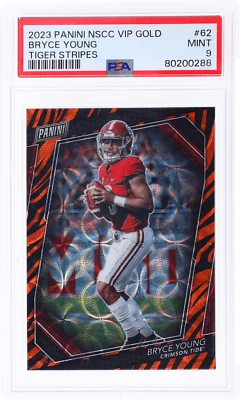 2023 Panini National Convention VIP Gold Packs Bryce Young PSA 9 Rookie RC - Image 1 of 2