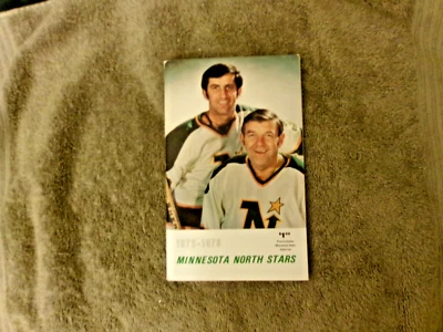 1972-73 MINNESOTA NORTH STARS MEDIA GUIDE Yearbook GUMP WORSLEY 1973 Program NHL - Image 1 of 4