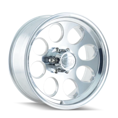 ION Type 171 15x8 / 5x114.3 BP / -27mm Offset / 83.82mm Hub Polished Wheel - Image 1 of 4