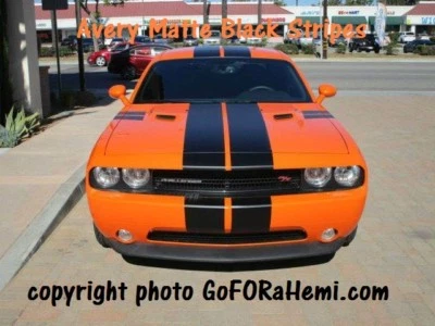 Adesivo gráfico 36 pés listras corrida Dodge Challenger 10" Dodge Challenger 2011 2012 2013 2014 - Imagem 1 de 4