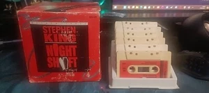 Vintage Night Shift Stephen King 6-Cassette Box Set 1985 Walden Tapes ~Rare~ - Picture 1 of 9