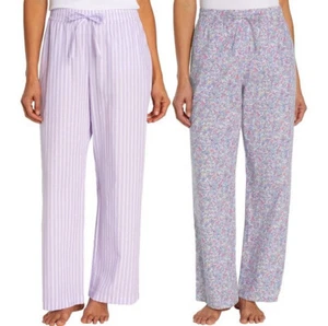 Neu ohne Etikett Gap Damen-PJ-Hose Baumwolle, 2er-Pack lila Größe Large - Bild 1 von 3
