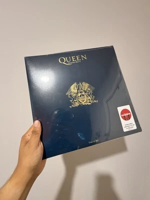 Sealed Greatest Hits II by Queen (Limited Edition Collectible 2-LP Blue Vinyl - Imagem 1 de 2