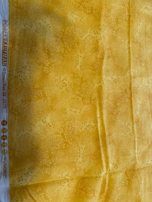 Tela de acolchado, tela de RobertKaufman, amarillo, azul Foto 1 de 2