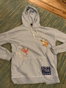 Disney princess Cinderella Sewing Mice Hoodie Medium Blue Atelier Hoodie - Picture 1 of 6