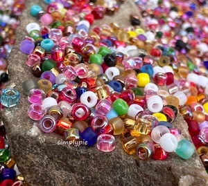 Matsuno Assorted Glass Beads 11/0 10g Glass Seed Beads - Picture 1 of 5