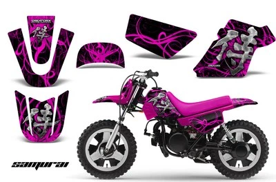 Pegatinas gráficas + #calcomanías PLT para Yamaha PW50 1990-2022 SAMURAI PK K Foto 1 de 3
