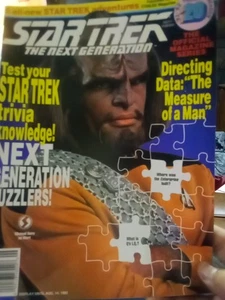 Star Trek The Next Generation Magazine Volume 20 91-92 Season ‘’Worf’’ on Cover - Imagen 1 de 2
