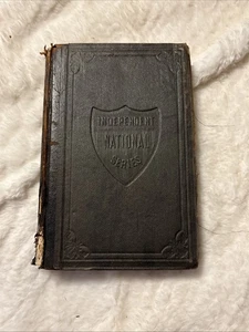 1872 Independent National Series Fourth Reader Antique - Bild 1 von 3