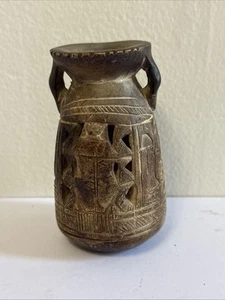 Vintage Hand Carved Soap Stone Incense Burner - Picture 1 of 6