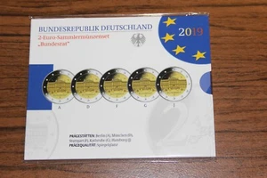 2 Euro Sammlermünzenset Bundesrat 2019 - Bild 1 von 2