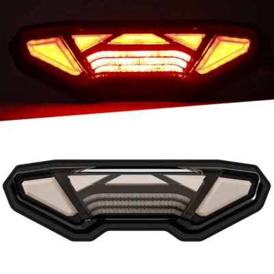 集成 LED 尾灯制动转向信号适用于 YAMAHA MT09 FZ09 FZ10 MT-10 — 第 1/4 张图片