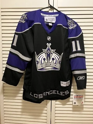 Camiseta deportiva Kopitar Oficial Rookie Reebok Primary Dark Logo L/XL Juvenil ¡¡NUEVA!! RARO!! Foto 1 de 4